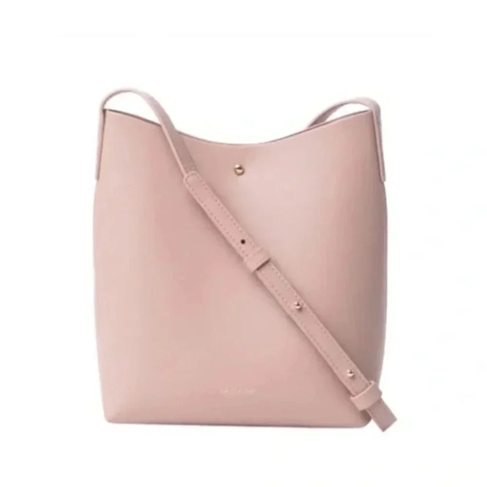 Samara Medium Shoulder Bag in Peony Pink - Picture 1 of 4